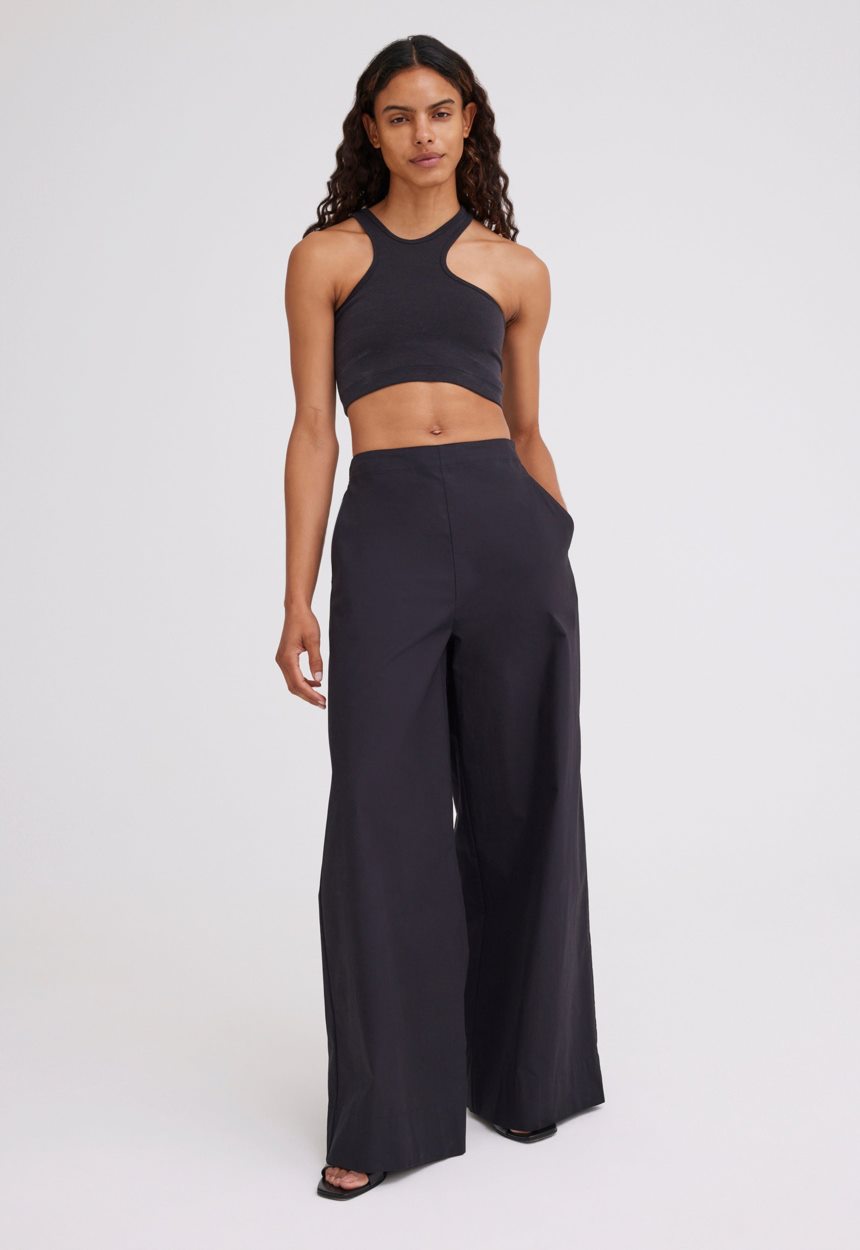 Jac + Jack NAGNATA Yang Crop - Black/Black