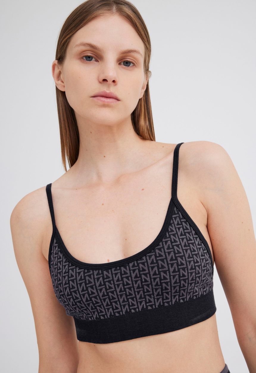 Jac + Jack NAGNATA Neo Bralet - Black