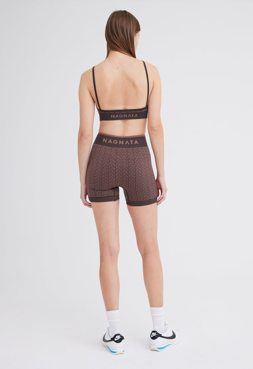 Jac + Jack NAGNATA Neo Bralet - Chocolate Brown