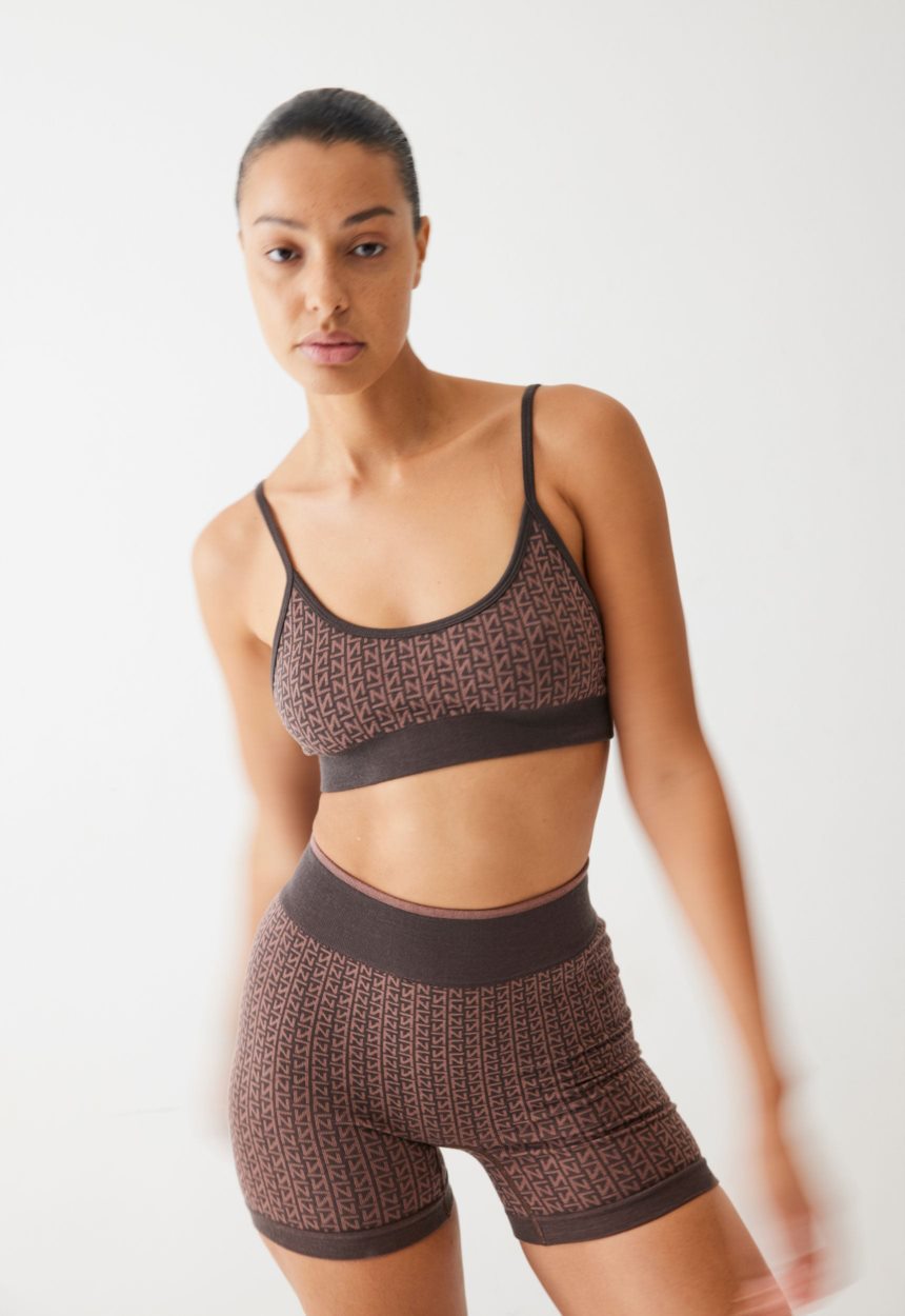 Jac + Jack NAGNATA Neo Bralet - Chocolate Brown