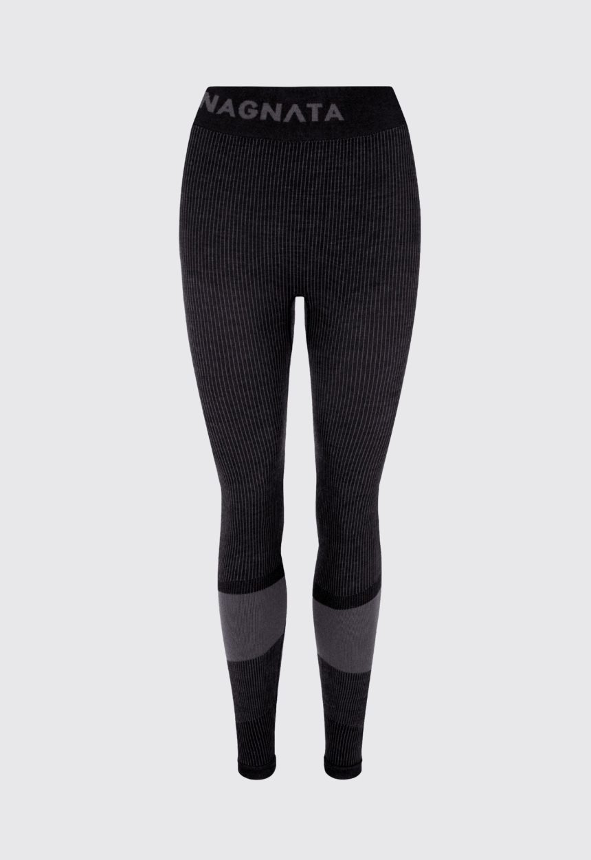 Jac + Jack NAGNATA Rib Legging - Black