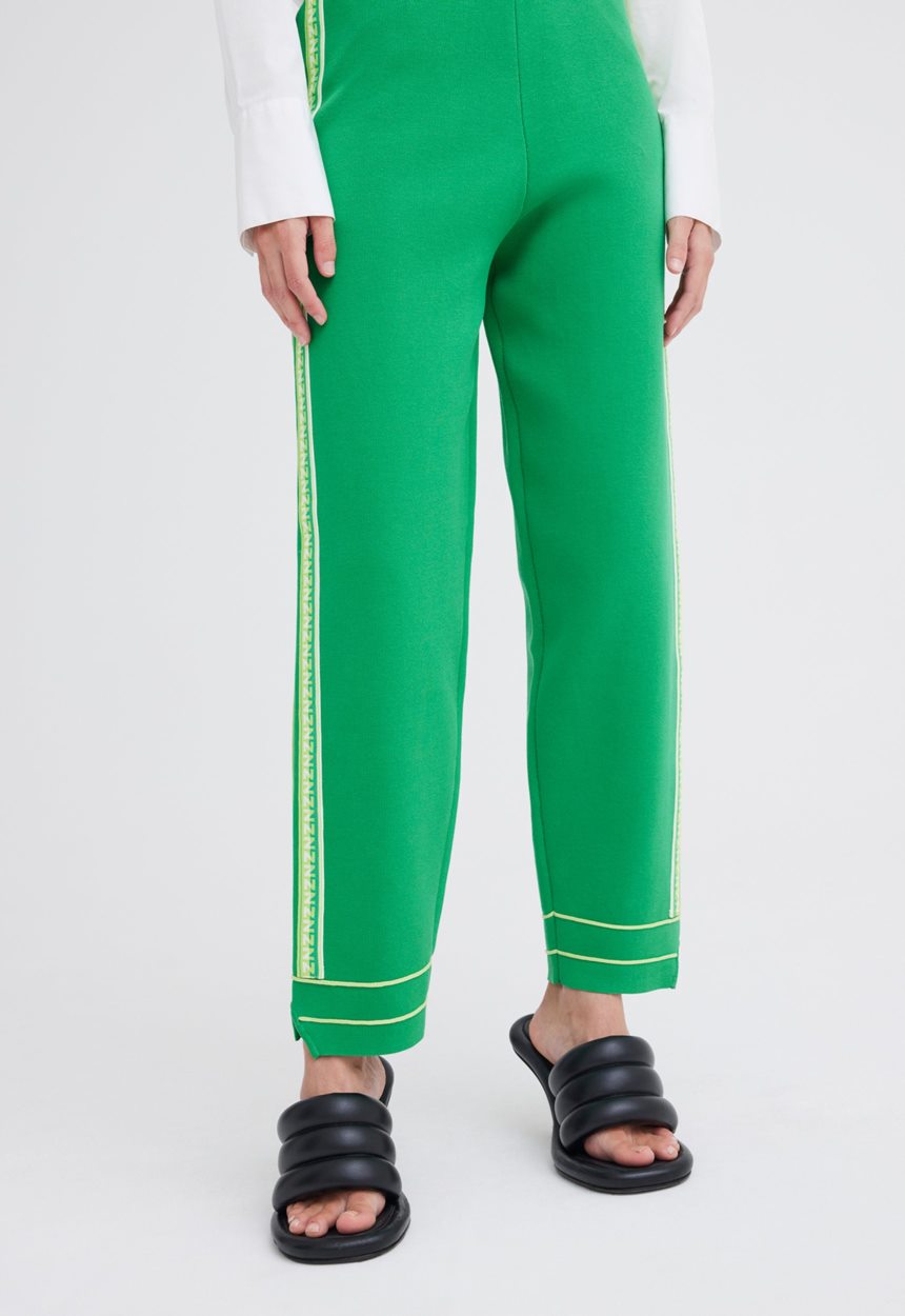 Jac + Jack NAGNATA Symbol Track Pant - Honeydew Green