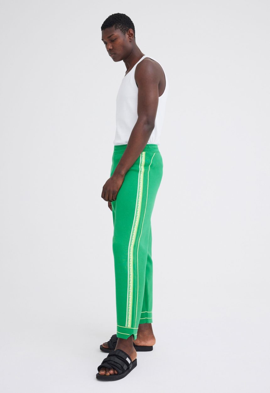 Jac + Jack NAGNATA Symbol Track Pant - Honeydew Green