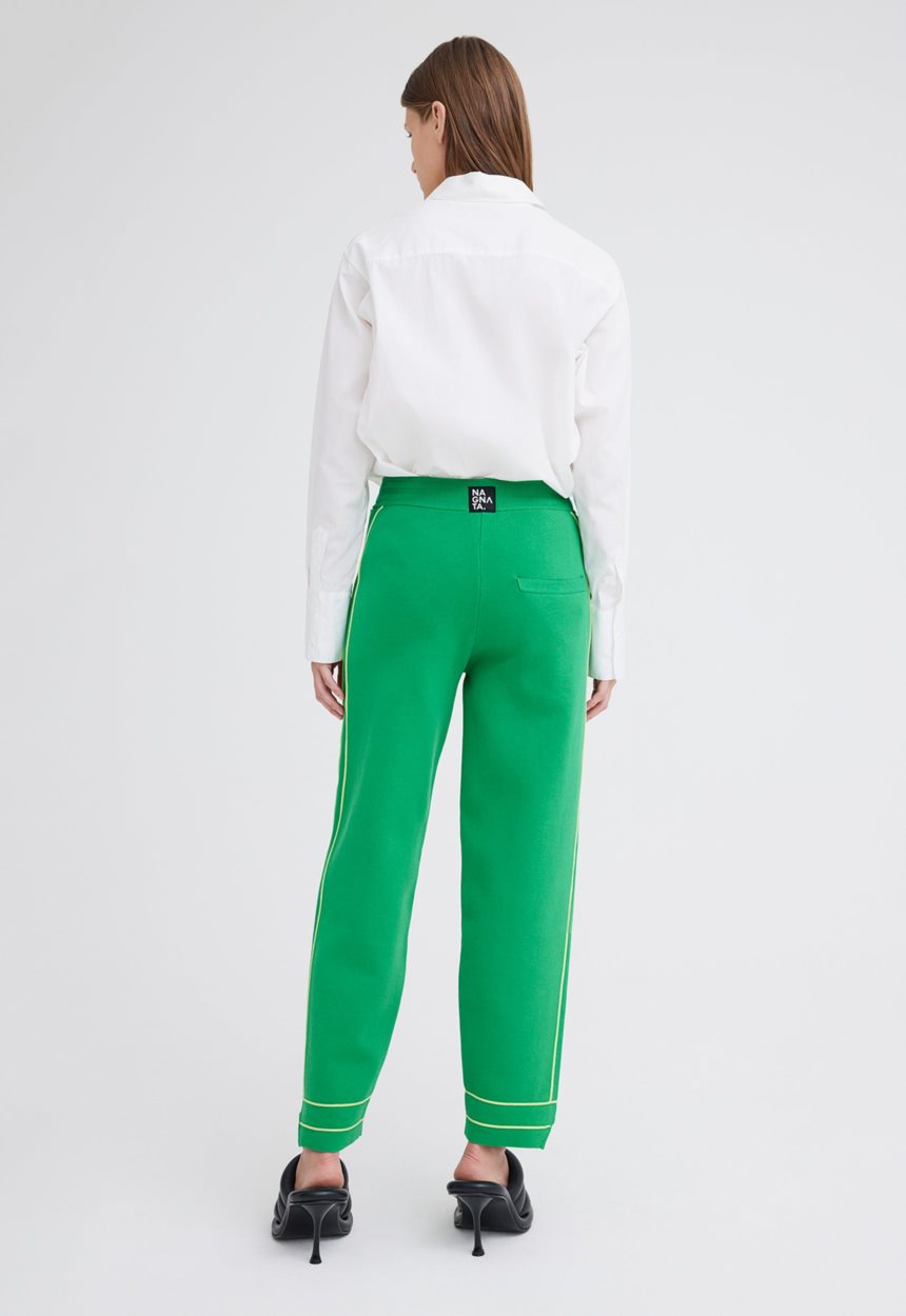 Jac + Jack NAGNATA Symbol Track Pant - Honeydew Green