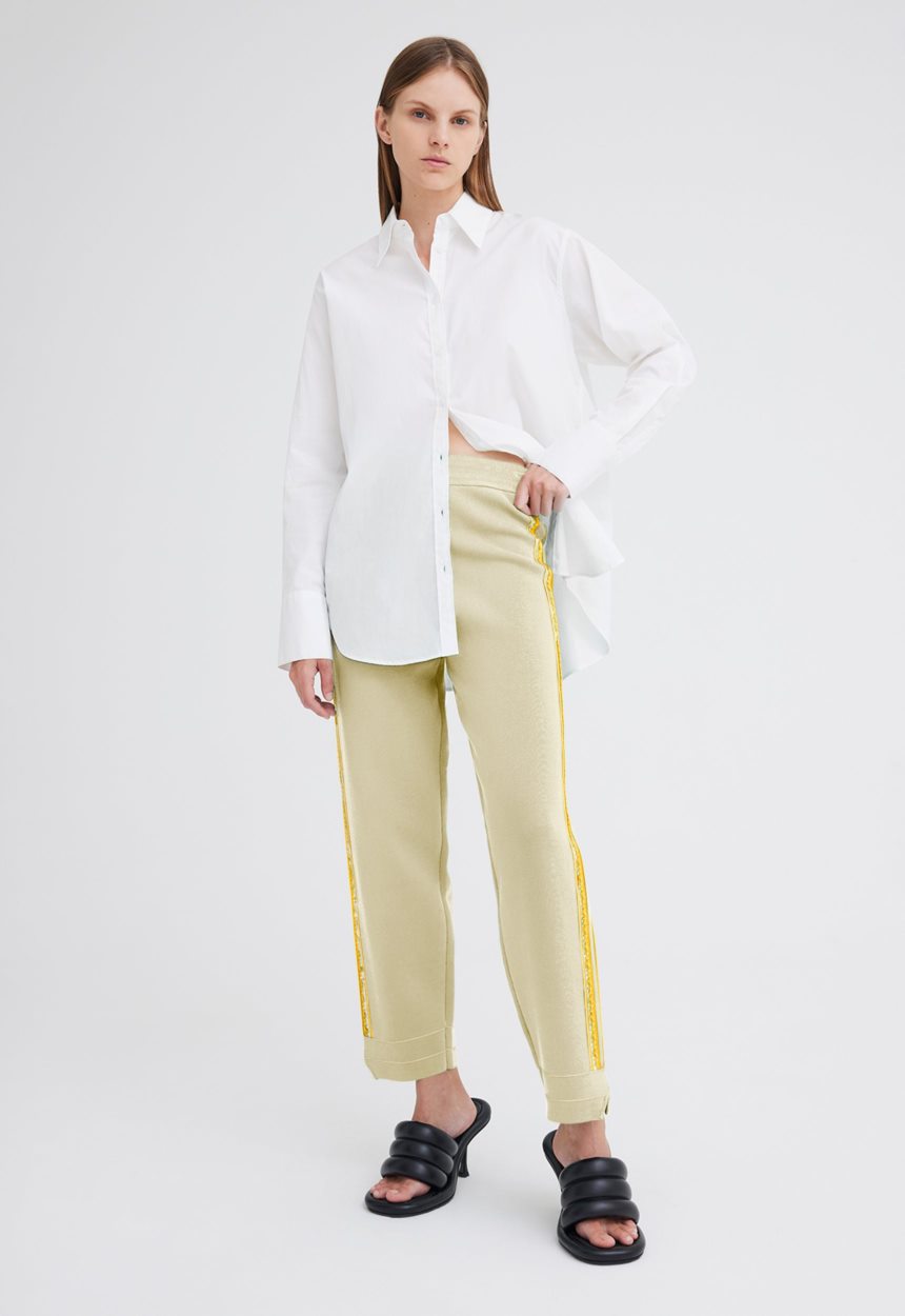 Jac + Jack NAGNATA Symbol Track Pant - Pistachio Green