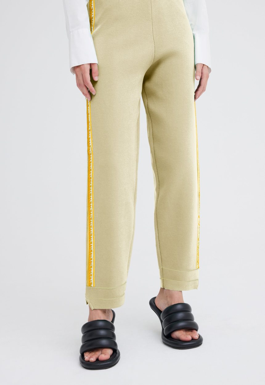 Jac + Jack NAGNATA Symbol Track Pant - Pistachio Green