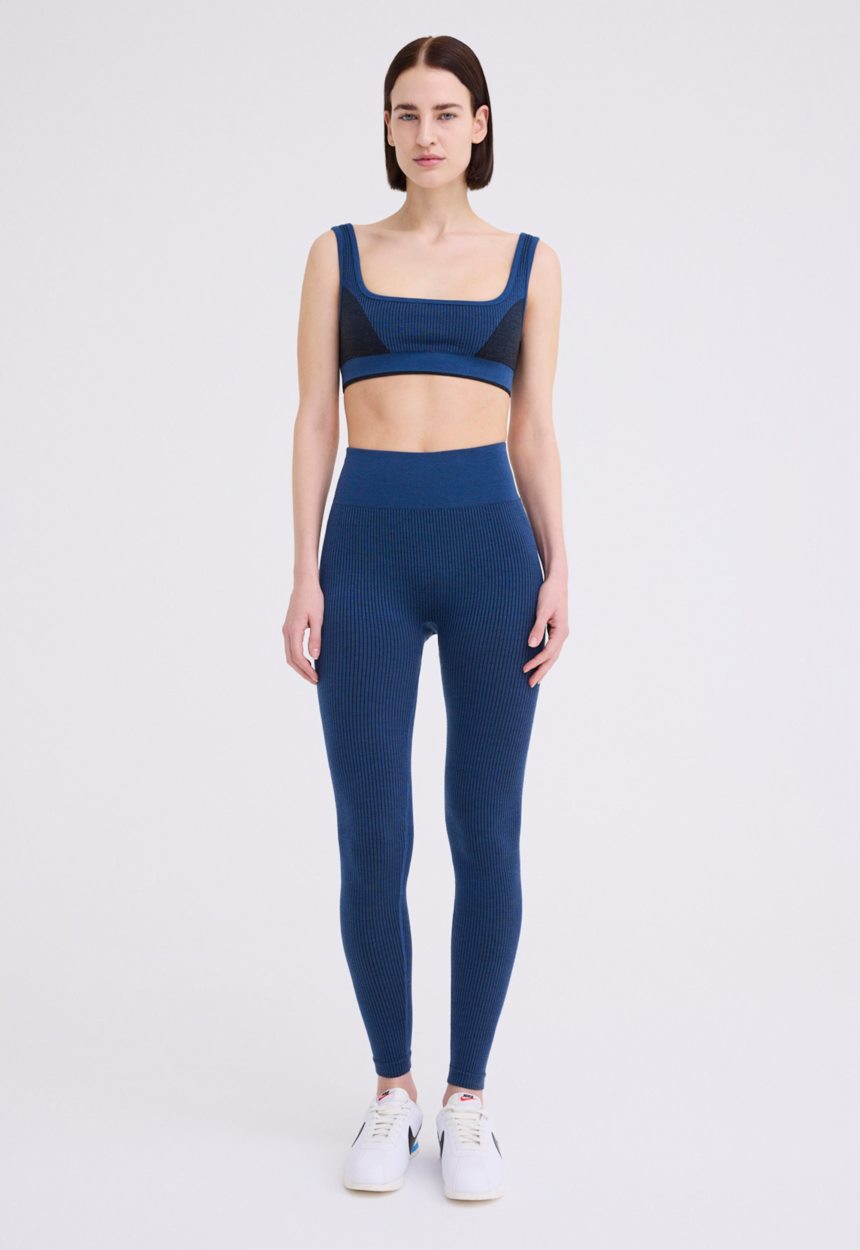 Jac + Jack NAGNATA Classic Wool Bralet - Ocean Blue