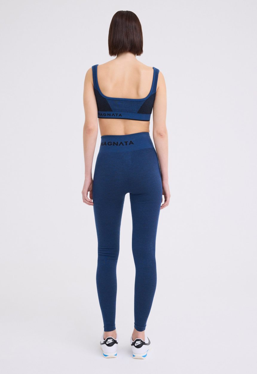 Jac + Jack NAGNATA Demi Wool Legging - Ocean Blue