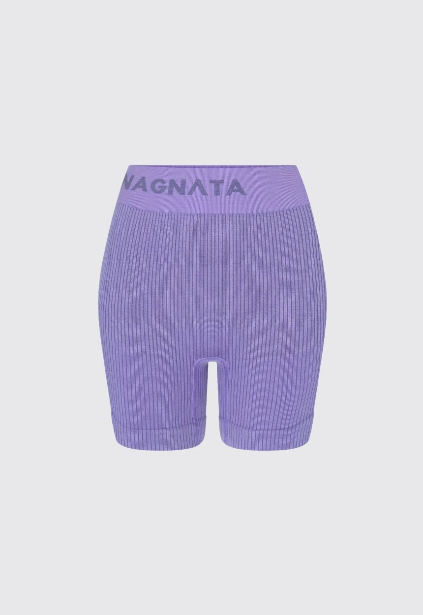 Jac + Jack NAGNATA Ballet Wool Mini Short - Iris Purple