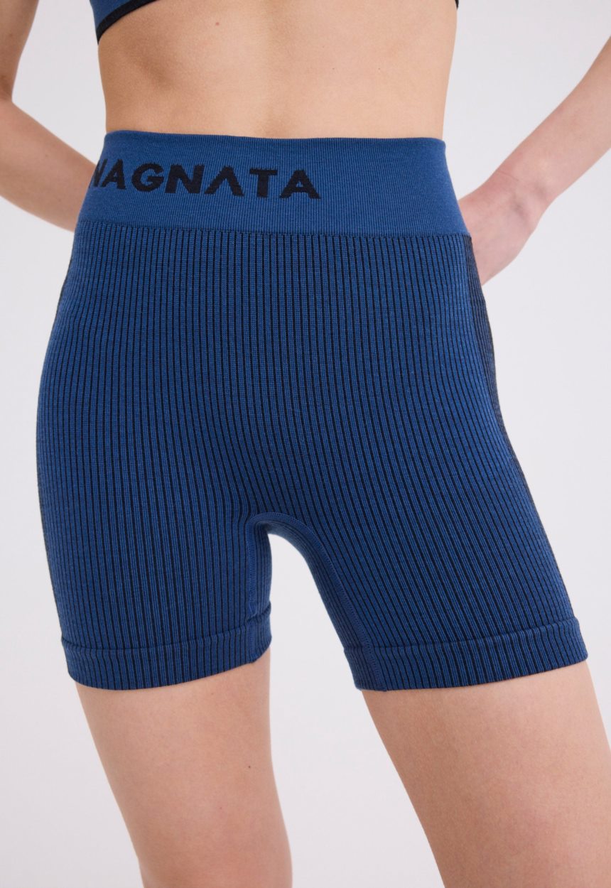 Jac + Jack NAGNATA Ballet Wool Mini Short - Ocean Blue