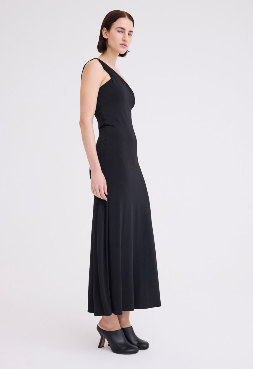 Jac + Jack Lyas Jersey Maxi Dress - Black