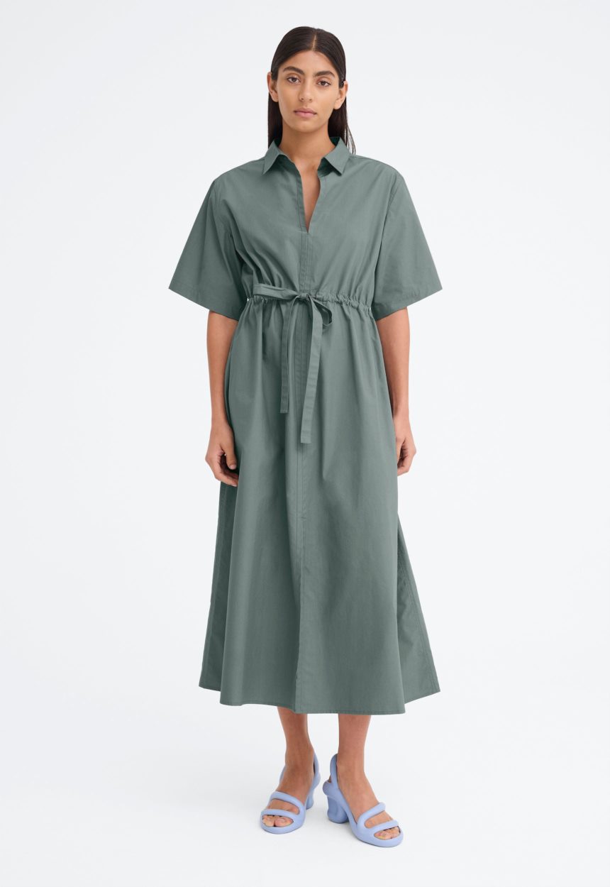 Jac + Jack Zinc Dress - Loden