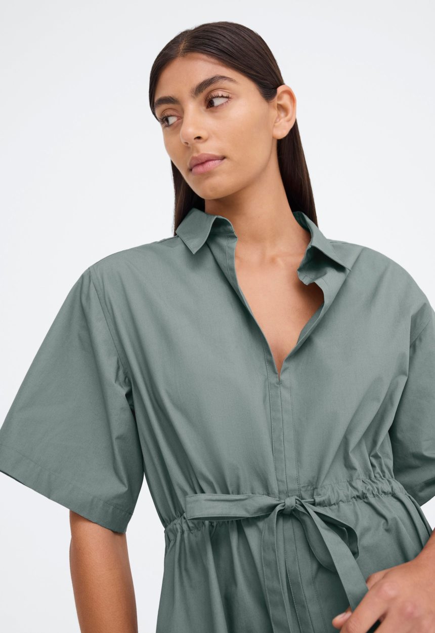 Jac + Jack Zinc Dress - Loden