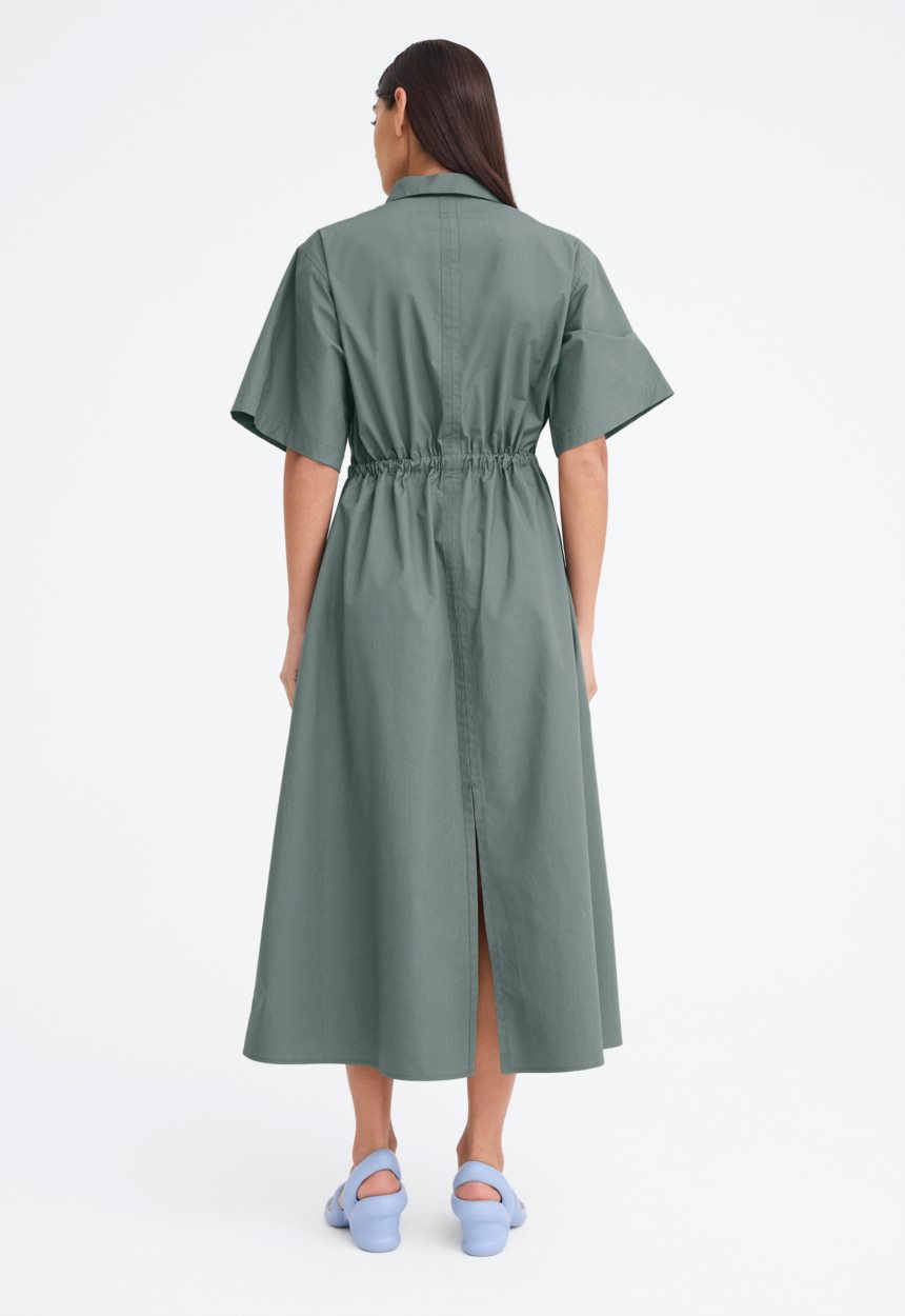 Jac + Jack Zinc Dress - Loden