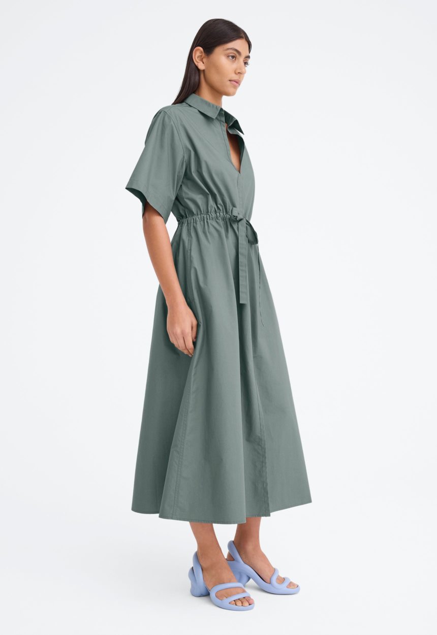 Jac + Jack Zinc Dress - Loden