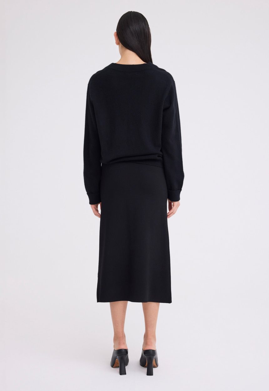 Jac + Jack Sharpo Cashmere Sweater - Black