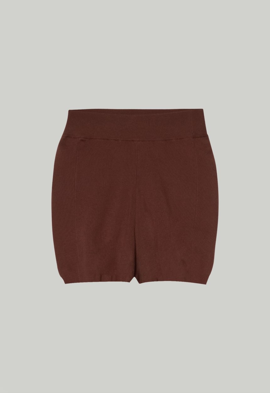 Jac + Jack Tech Ribbed Cotton Short - Leather