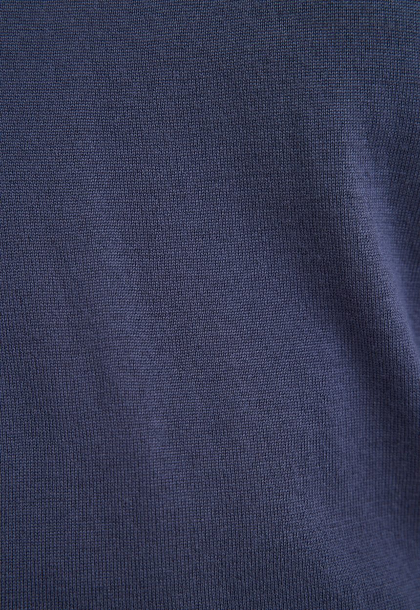 Jac + Jack Apex Merino Wool Sweater - Sly Blue