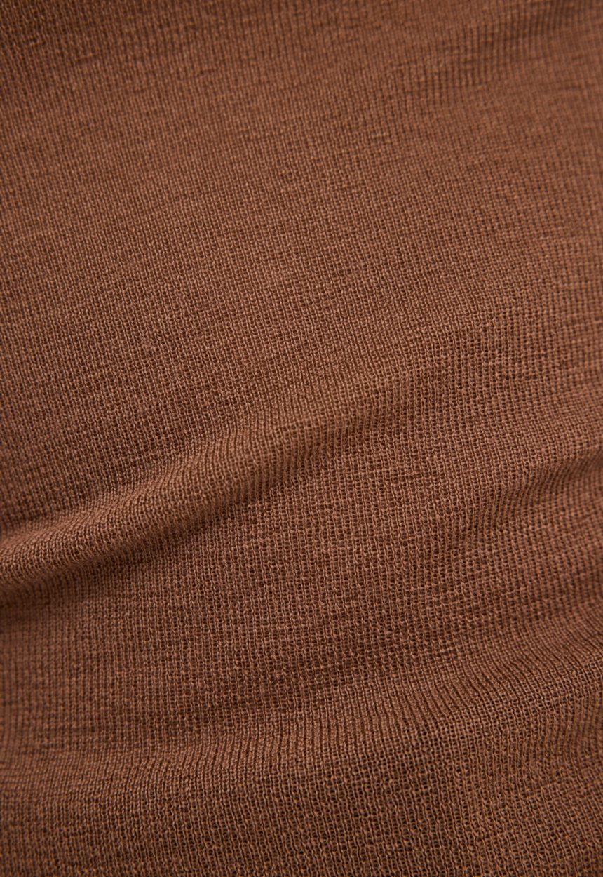 Jac + Jack Clue Merino Wool Sweater - Dario Brown