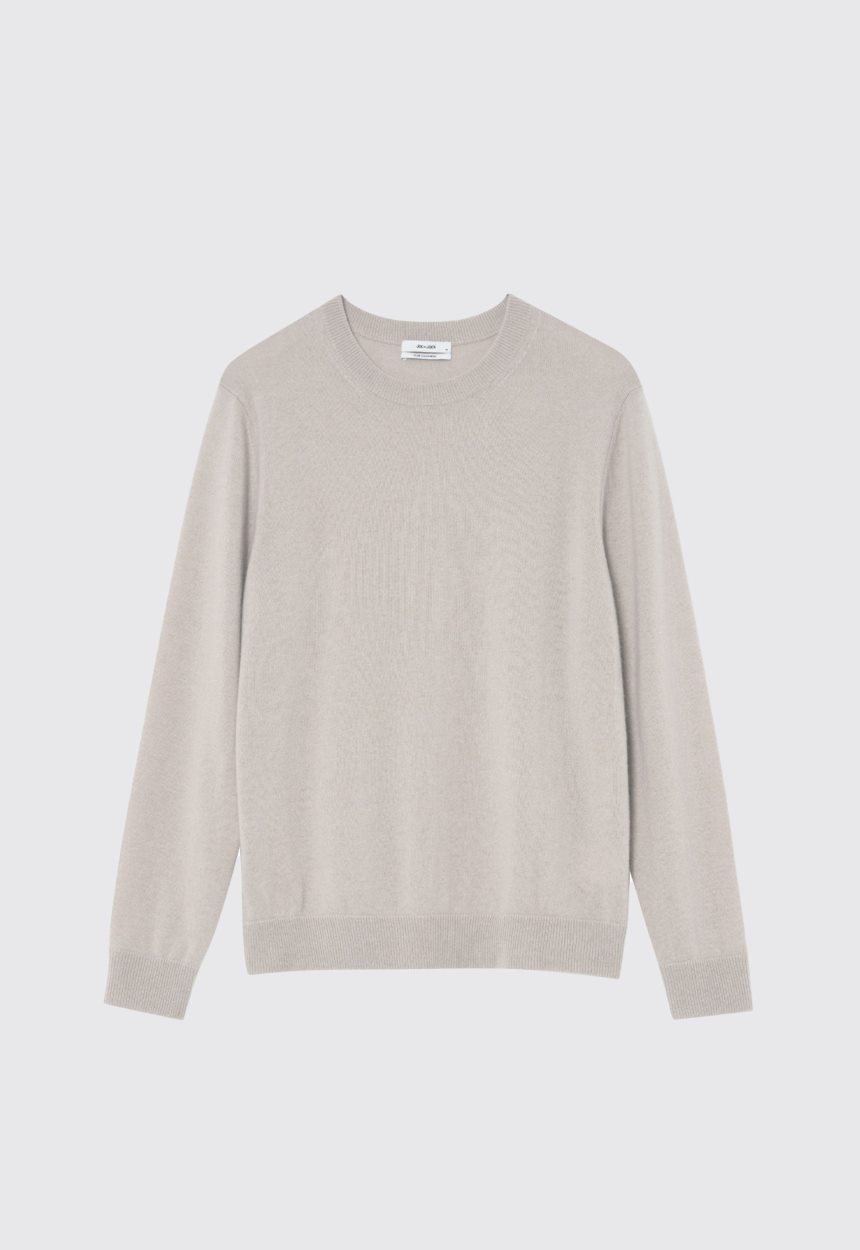 Jac + Jack Beckham Cashmere Sweater - Flaxen Beige