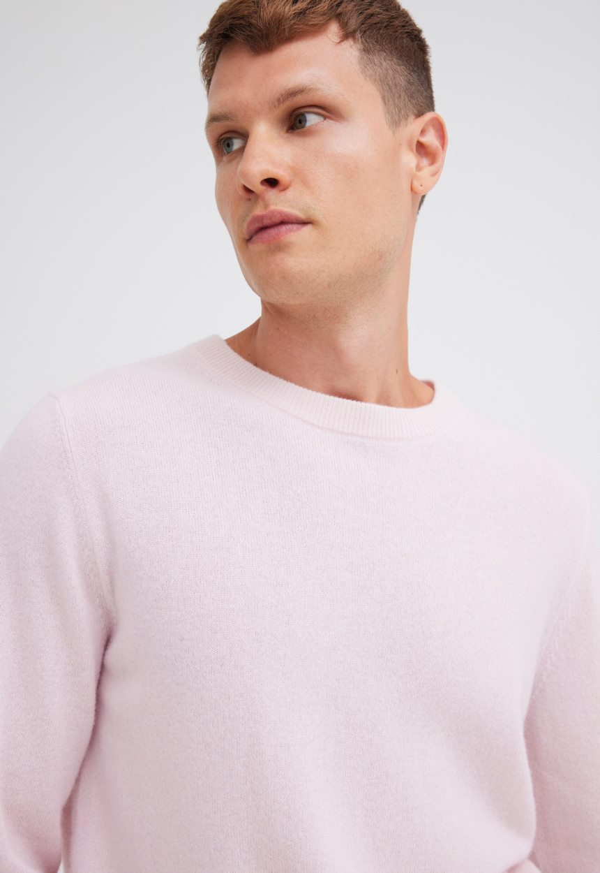 Jac + Jack Beckham Cashmere Sweater - TI Pink