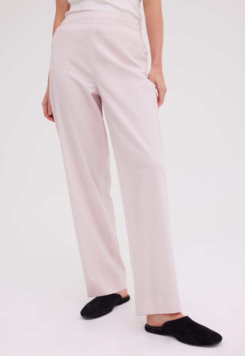 Jac + Jack Nanno Merino Wool Pant - Shell Pink