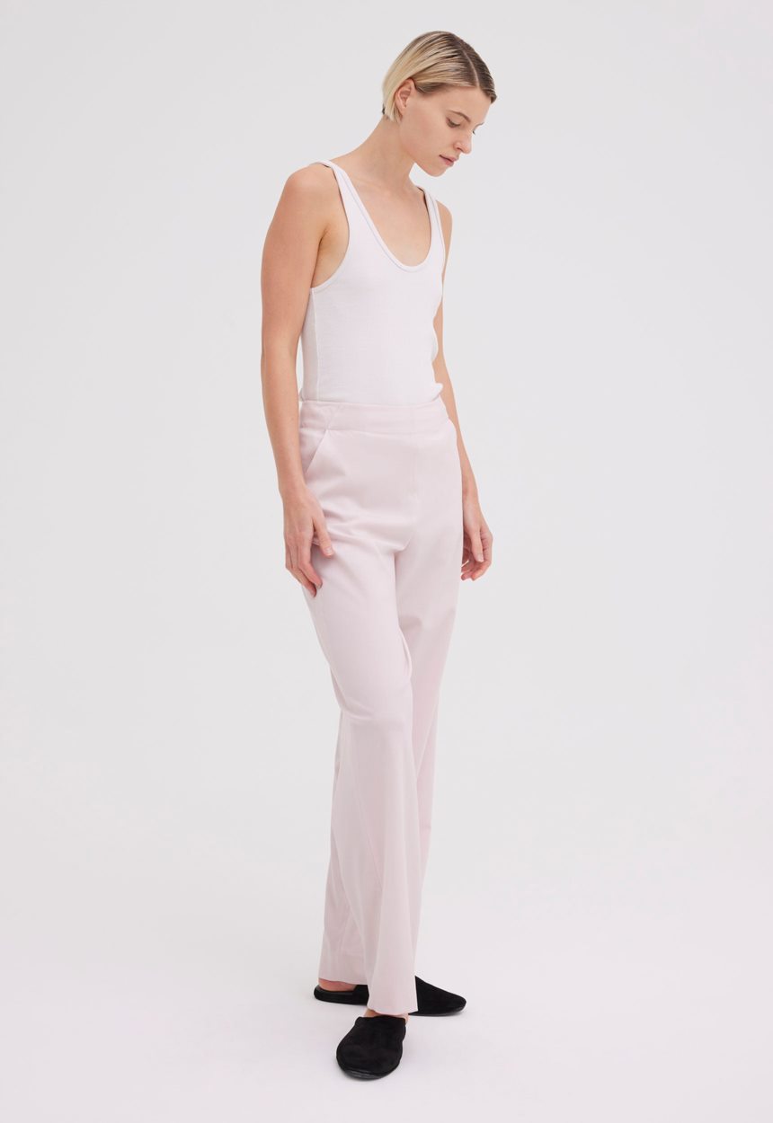 Jac + Jack Nanno Merino Wool Pant - Shell Pink