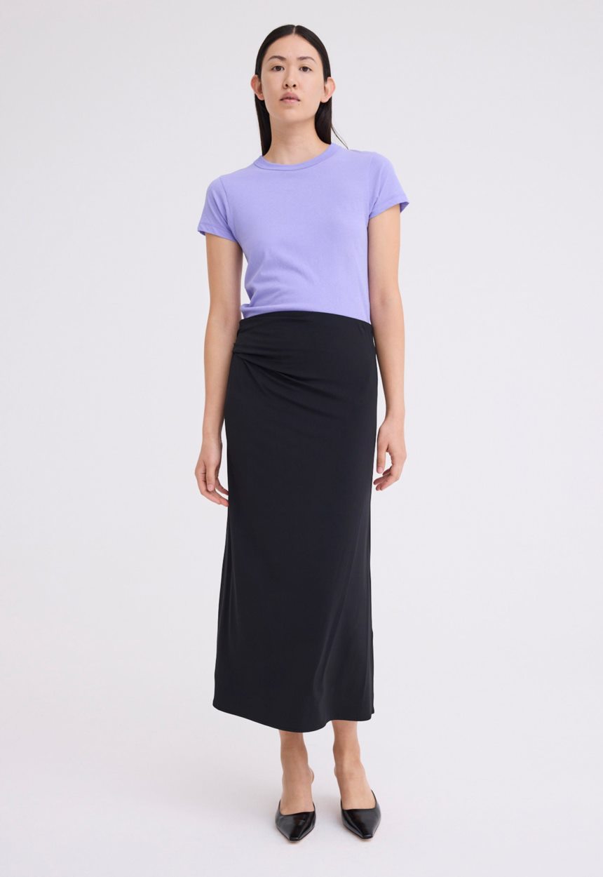 Jac + Jack Suri Midi Skirt - Black